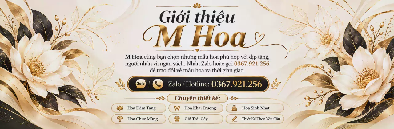 Ảnh bìa Shop hoa tươi Phường Đông Ninh Hoà Khánh Hoà - Đồng hành cùng những dịp đặc biệt